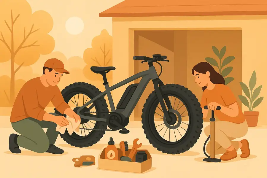 article entretenir fatbike