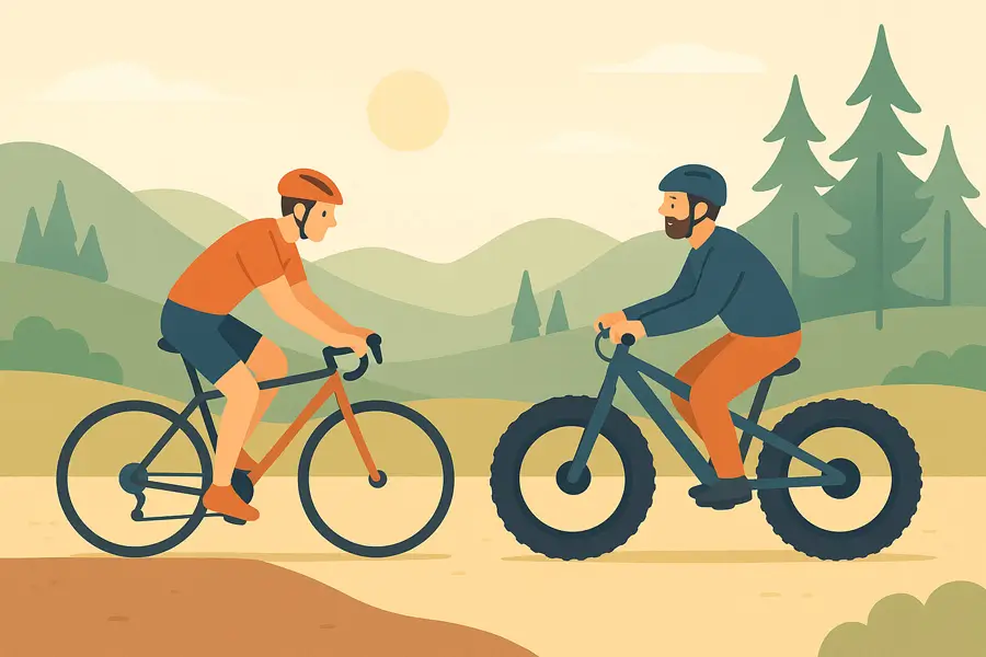 vtt fatbike différence comparatif article