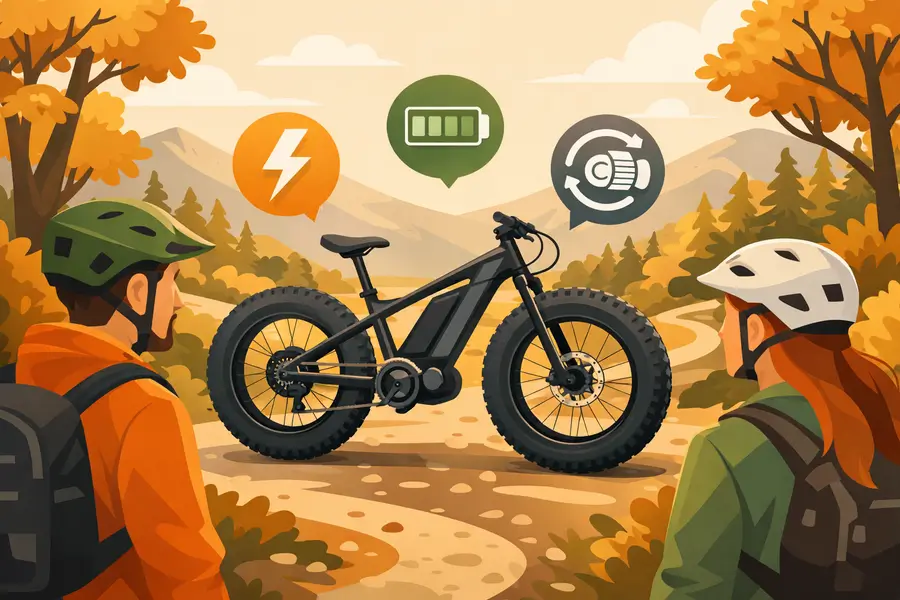 bannière article fatbike électrique fonctionnement et avantage