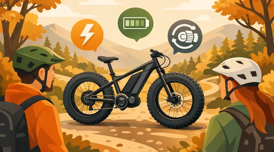 bannière article fatbike électrique fonctionnement et avantage